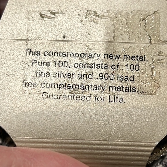 NWT Pure 100 by Danecraft Sterling Silver Bracelet - Picture 6 of 9